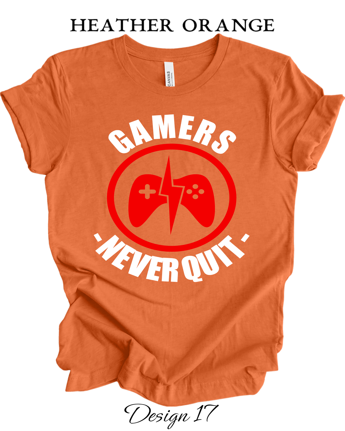 Custom Tee Unisex Crew Neck T-shirts | Video Gaming Inspired Tee