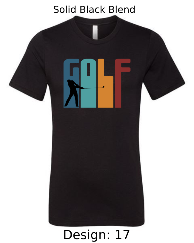 Shirts Men's Customized T-Shirts | Golf Themed Tee