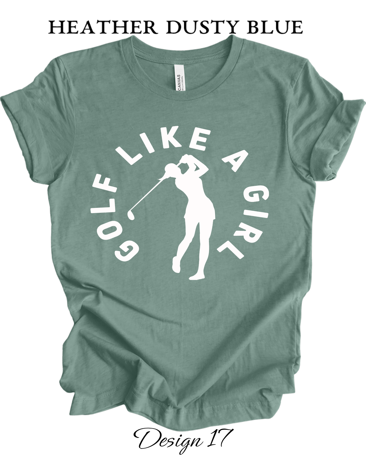 Custom Tee Unisex Crew Neck T-shirts | Golf Inspired Tees