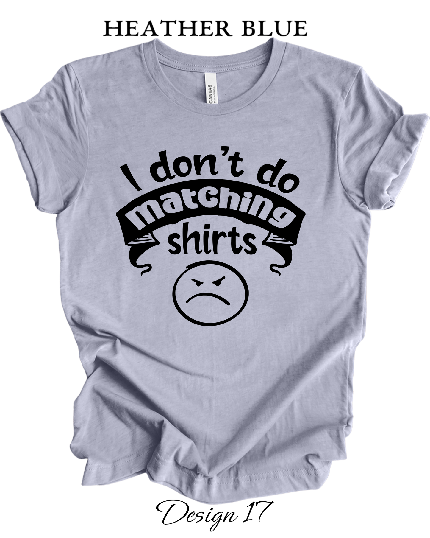 Custom Tee Unisex Crew Neck T-shirts | His & Hers Couples Matching Shirts