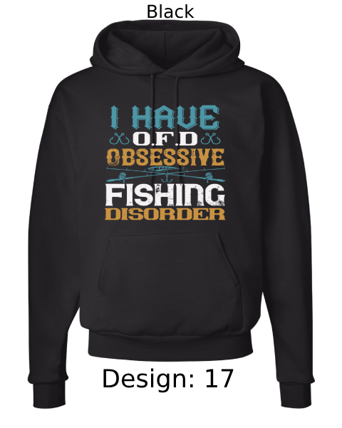 Unisex Fishing Hoodie Sweatshirt | Custom Hoodie