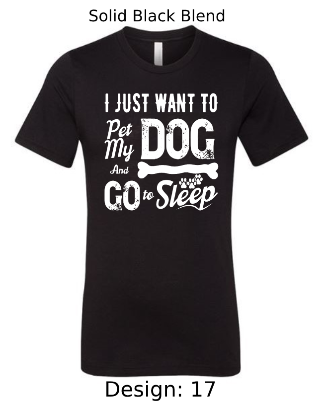 Shirts Men's Customized T-Shirts | Dog Themed Tee
