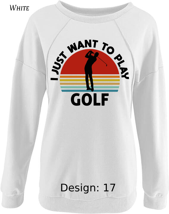 Sweatshirt Women's Golf Sweatshirt | Custom Sweatshirt