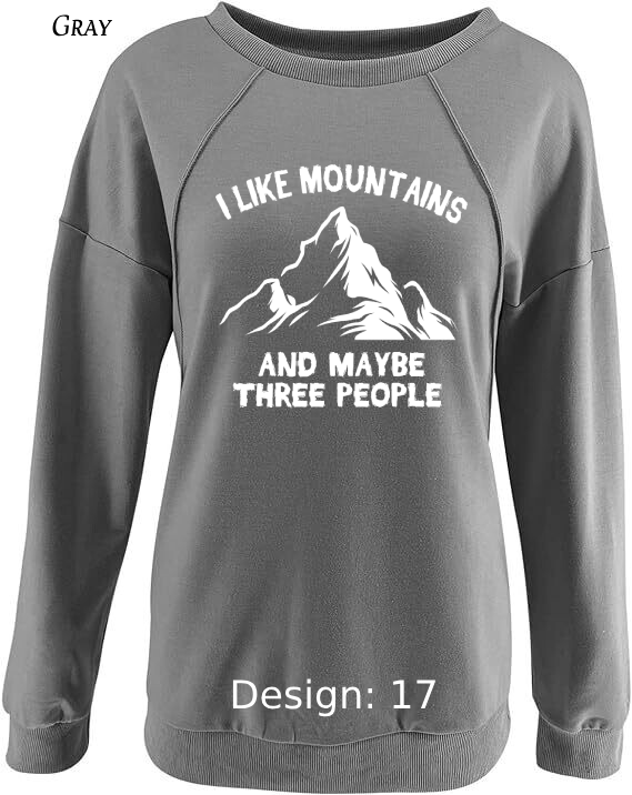Sweatshirt Women's Camping Sweatshirt | Custom Sweatshirt