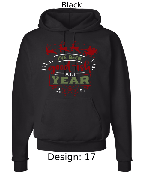 Unisex Christmas Funny Hoodie Sweatshirt | Custom Hoodie