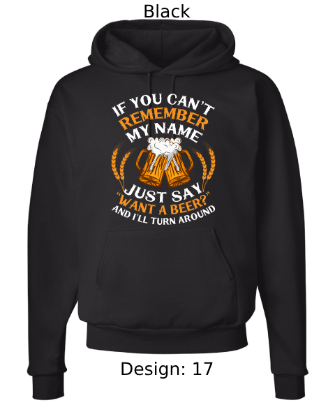 Unisex Funny Beer Hoodie Sweatshirt | Custom Hoodie