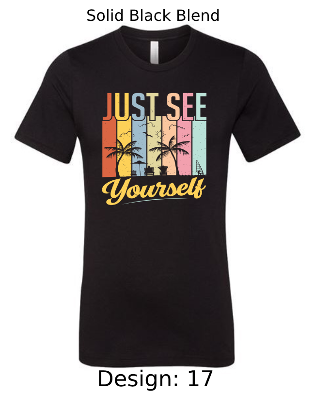 Shirts Men's Customized T-shirts | Summer, Surfing, & Sunshine Themed Tee