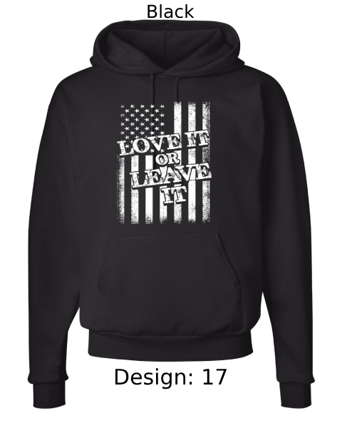 Unisex Patriotic Hoodie Sweatshirt | Custom Hoodie