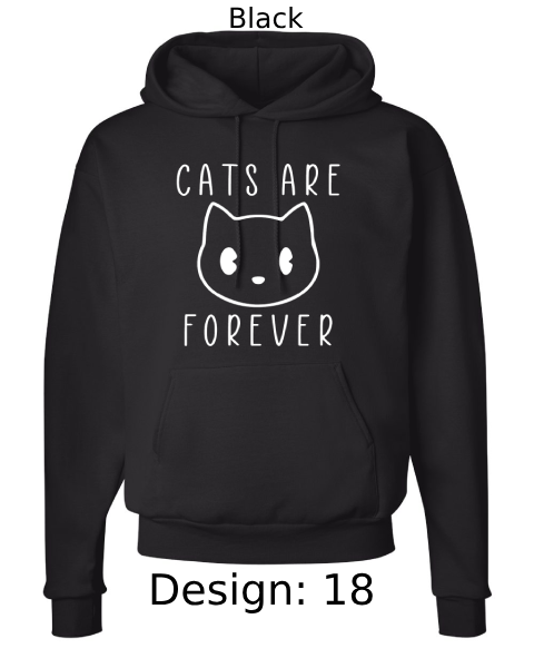 Unisex Cat Hoodie Sweatshirt | Custom Hoodie
