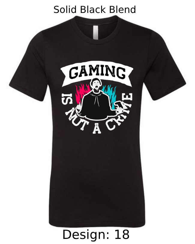Shirts Men's Customized T-Shirts | Video Gaming Themed Tee