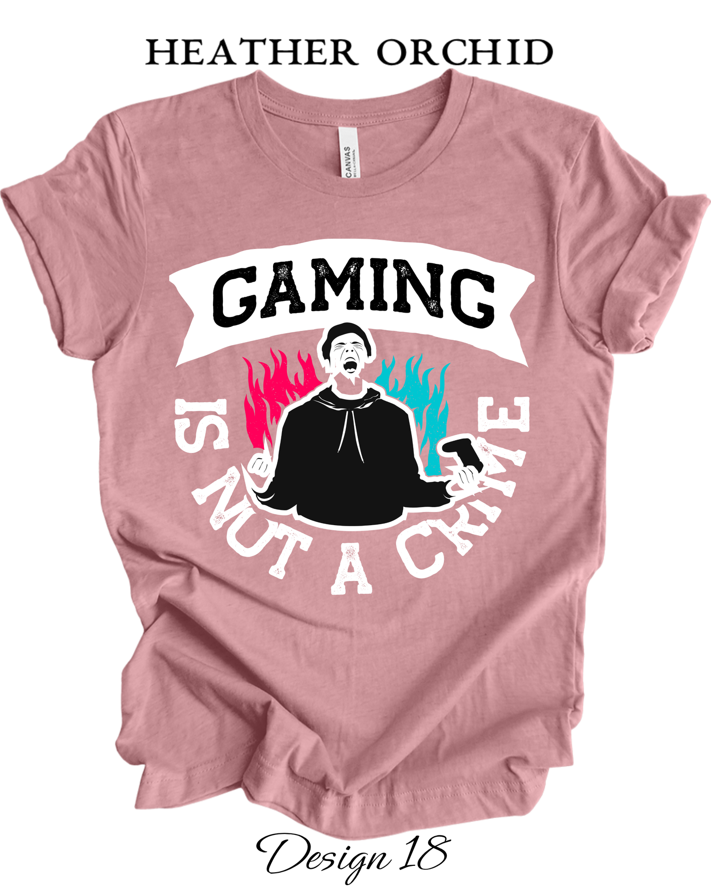 Custom Tee Unisex Crew Neck T-shirts | Video Gaming Inspired Tee