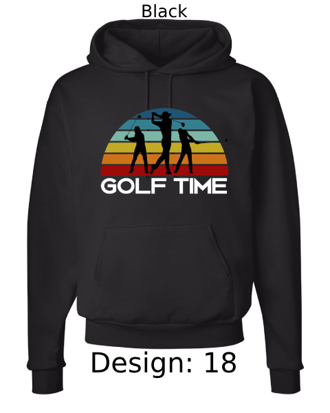 Unisex Golf Hoodie Sweatshirt | Custom Hoodie