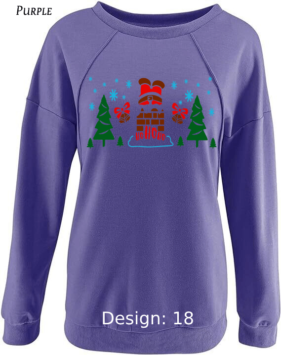 Sweatshirt Women's Christmas Funny & Cute Sweatshirt | Custom Sweatshirt