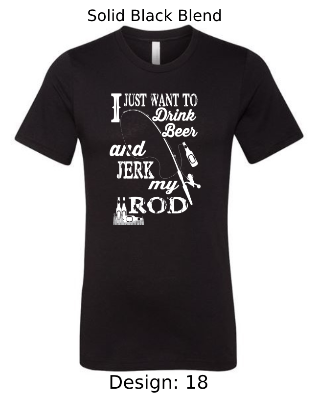 Shirts Men's Customized T-Shirts | Fishing Themed Tee