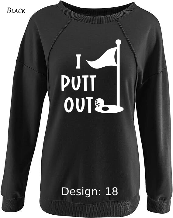 Sweatshirt Women's Golf Sweatshirt | Custom Sweatshirt