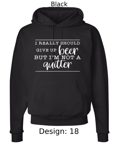 Unisex Funny Alcohol Hoodie Sweatshirt | Custom Hoodie