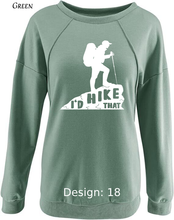 Sweatshirt Women's Camping Sweatshirt | Custom Sweatshirt
