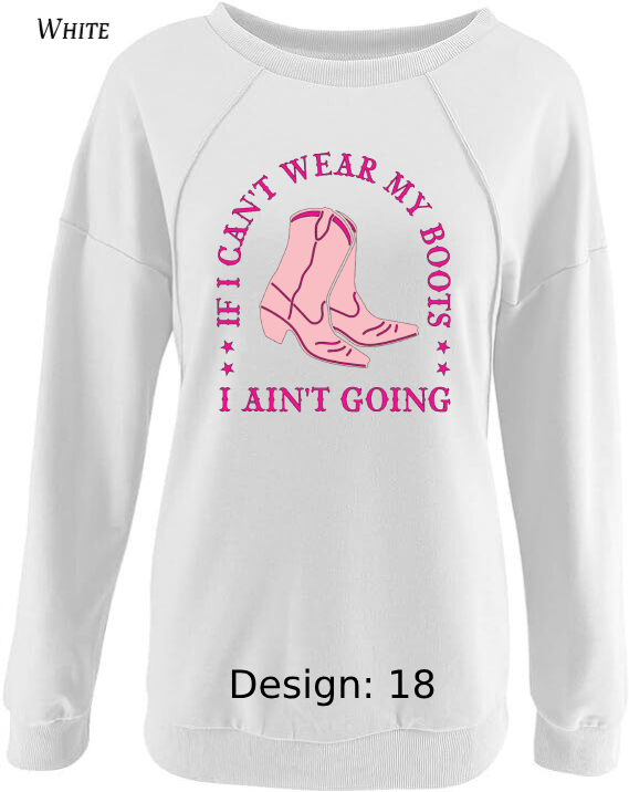 Sweatshirt Women's Country Cowboy Sweatshirt | Custom Sweatshirt
