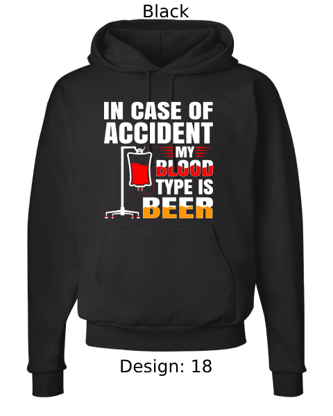 Unisex Funny Beer Hoodie Sweatshirt | Custom Hoodie