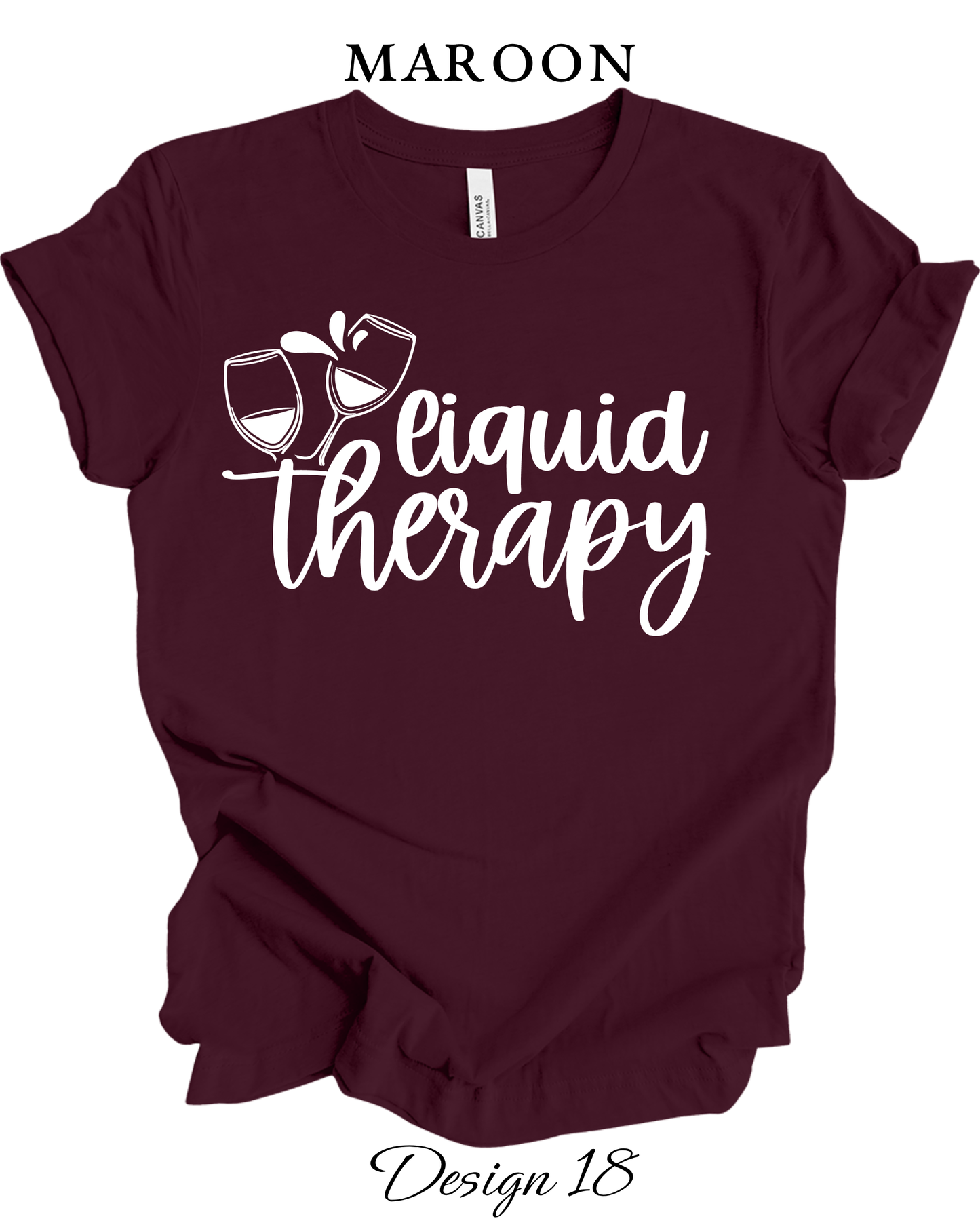 Custom Tee Unisex Crew Neck T-Shirts | Funny Wine Inspired Tee