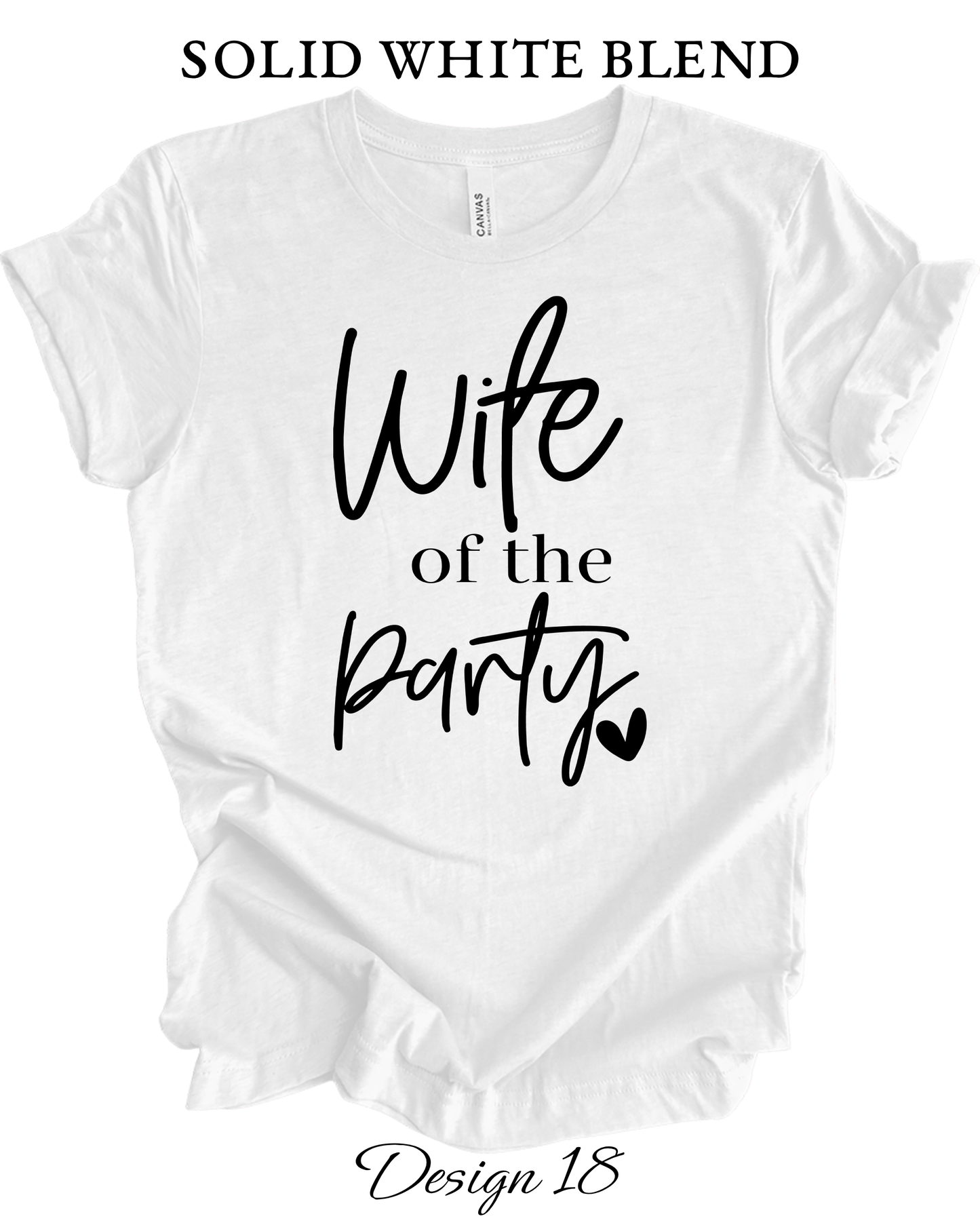 Custom Tee Unisex Crew Neck T-Shirts | Bride, Bachelorette, Brides Maid Group Wedding Shirts