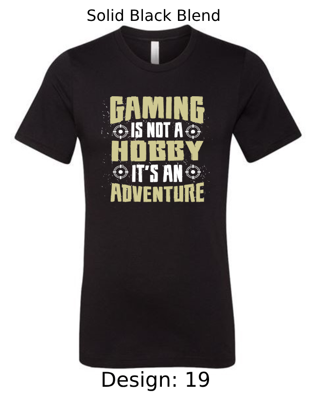 Shirts Men's Customized T-Shirts | Video Gaming Themed Tee