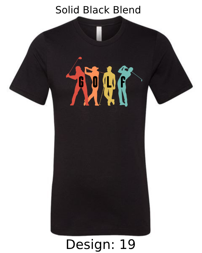 Shirts Men's Customized T-Shirts | Golf Themed Tee