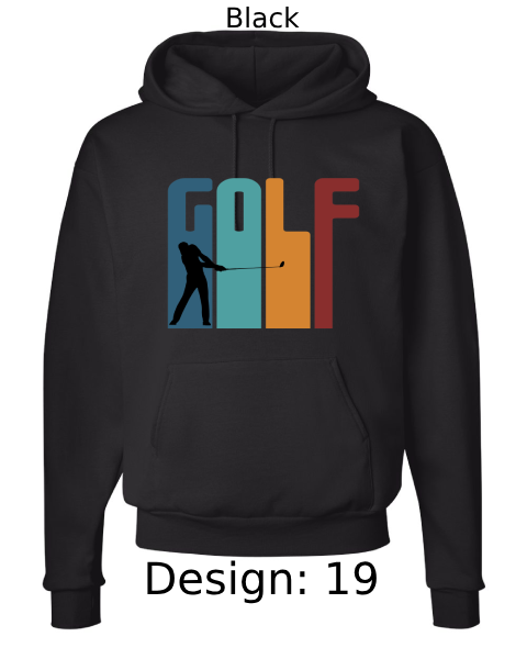 Unisex Golf Hoodie Sweatshirt | Custom Hoodie
