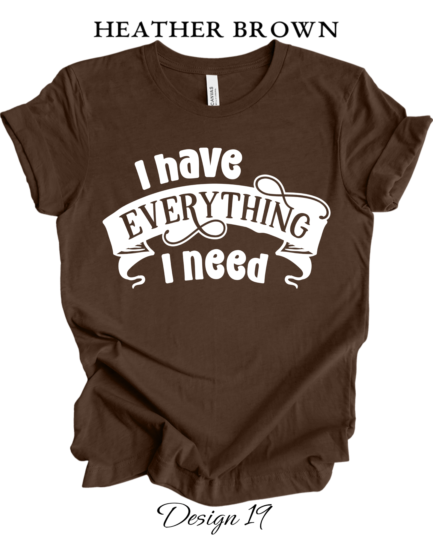 Custom Tee Unisex Crew Neck T-shirts | His & Hers Couples Matching Shirts