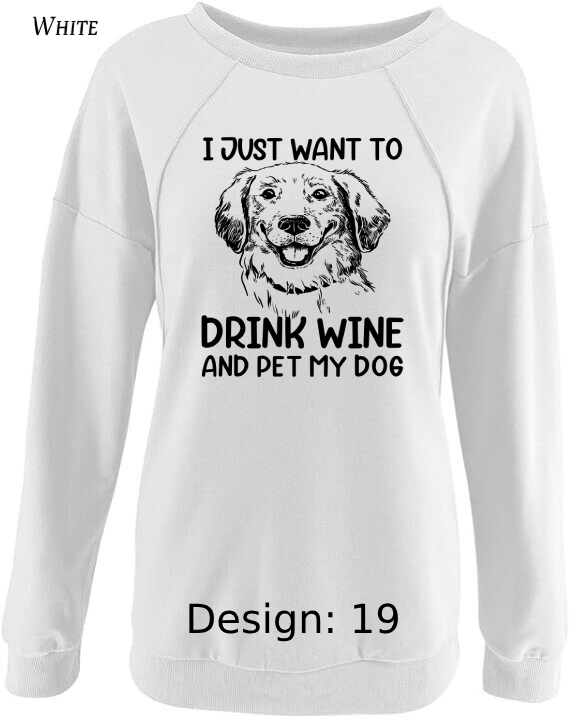 Sweatshirt Women's Dog Sweatshirt | Custom Sweatshirt