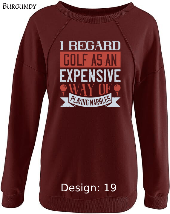 Sweatshirt Women's Golf Sweatshirt | Custom Sweatshirt