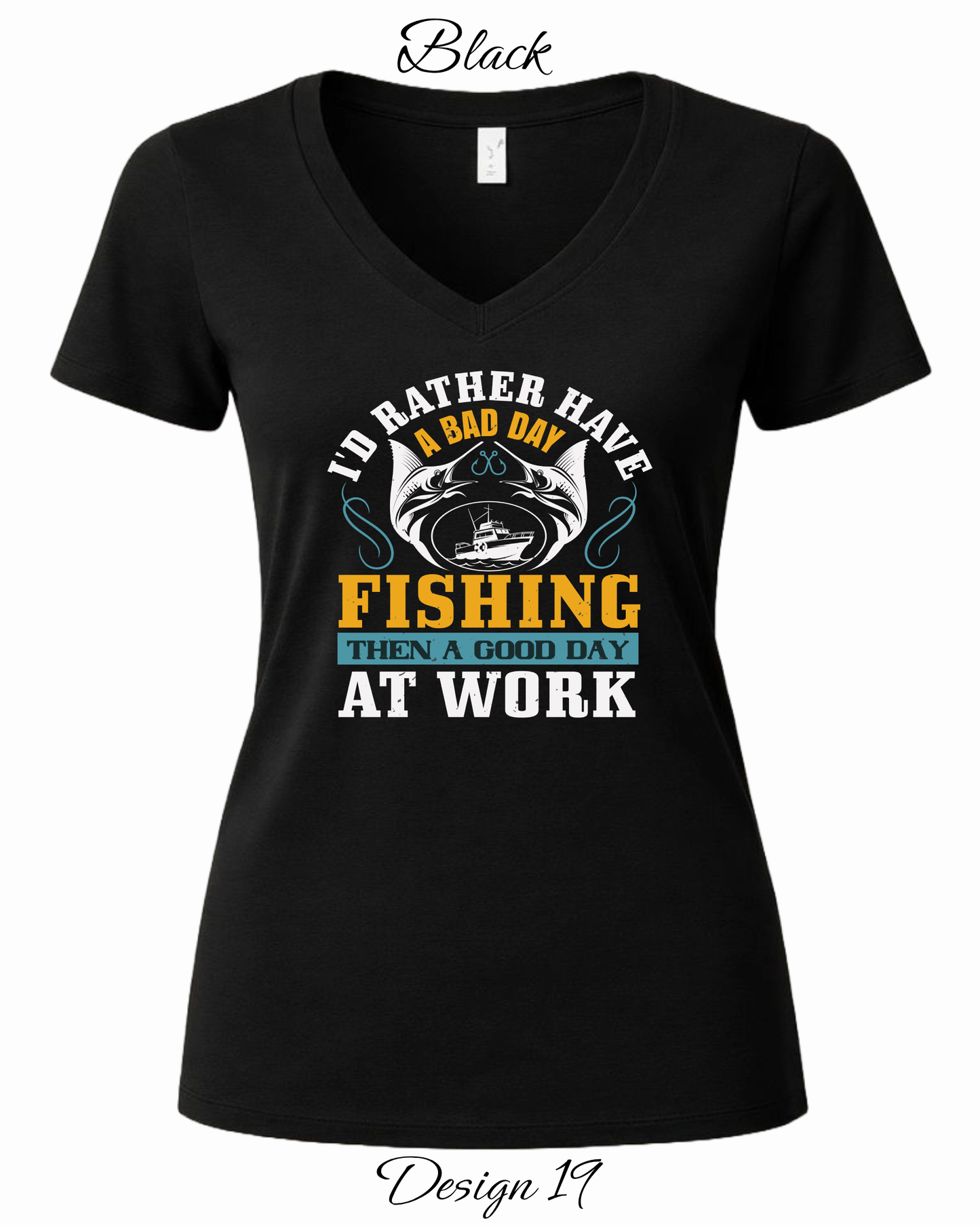 Custom Women's Tank Tops & Tees | Fishing Inspired Tee