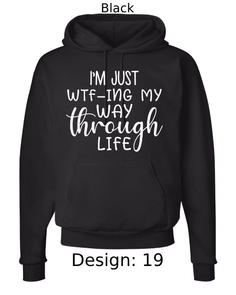 Unisex Funny & Sarcastic Hoodie Sweatshirt | Custom Hoodie