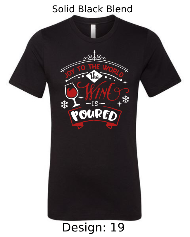 Shirts Men's Customized T-Shirts | Christmas Funny Drinking Themed Tee