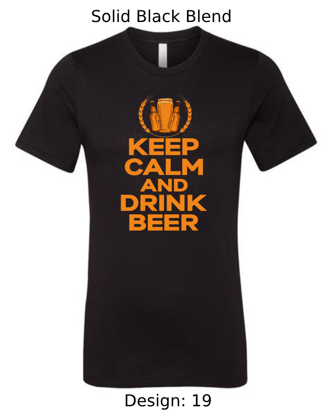 Shirts Men's Customized T-Shirts | Funny Beer Themed Tee