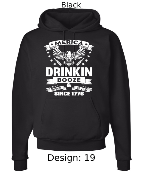 Unisex Patriotic Hoodie Sweatshirt | Custom Hoodie