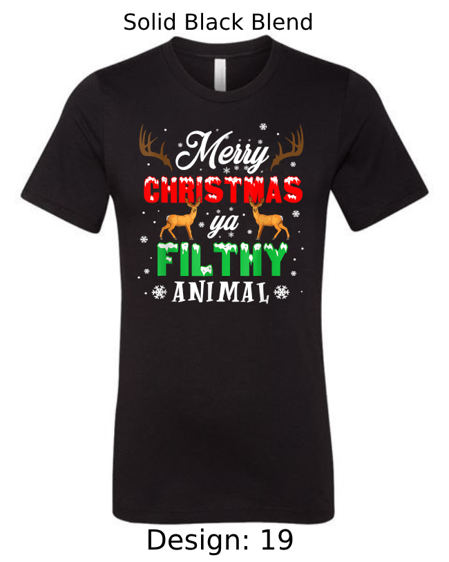 Shirts Men's Customized T-Shirts | Christmas Funny Themed Tee