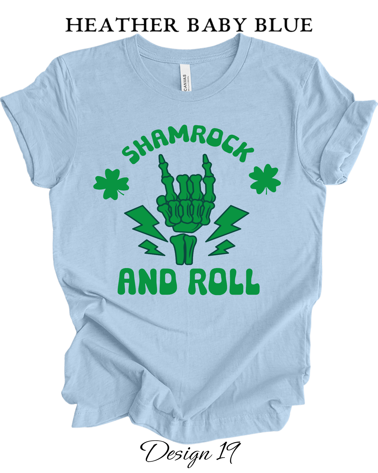 Custom Tee Unisex Crew Neck T-shirts | St. Patrick's Day Inspired Tee