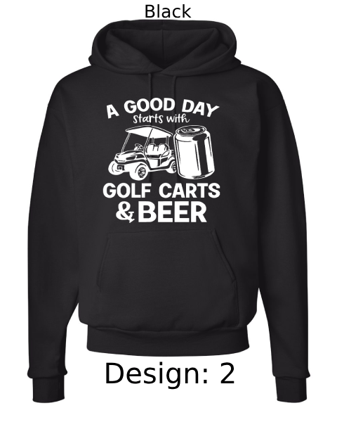 Unisex Golf Hoodie Sweatshirt | Custom Hoodie