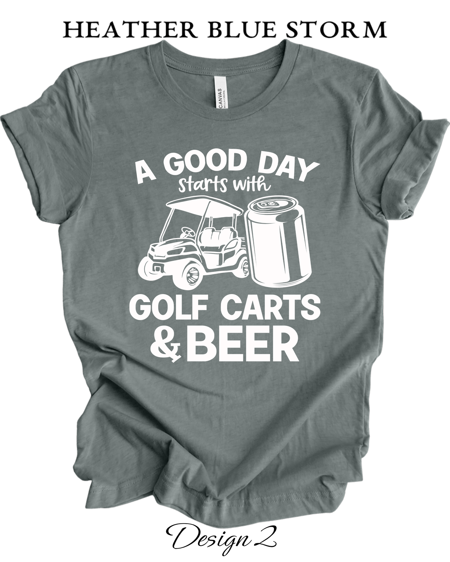 Custom Tee Unisex Crew Neck T-shirts | Golf Inspired Tees