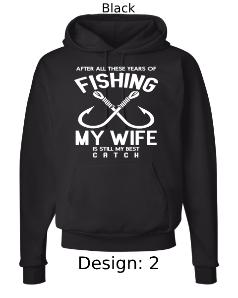 Unisex Fishing Hoodie Sweatshirt | Custom Hoodie