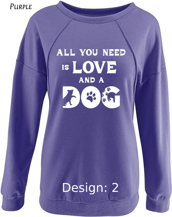 Sweatshirt Women's Dog Sweatshirt | Custom Sweatshirt