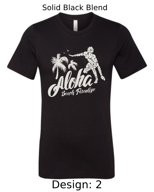 Shirts Men's Customized T-shirts | Summer, Surfing, & Sunshine Themed Tee