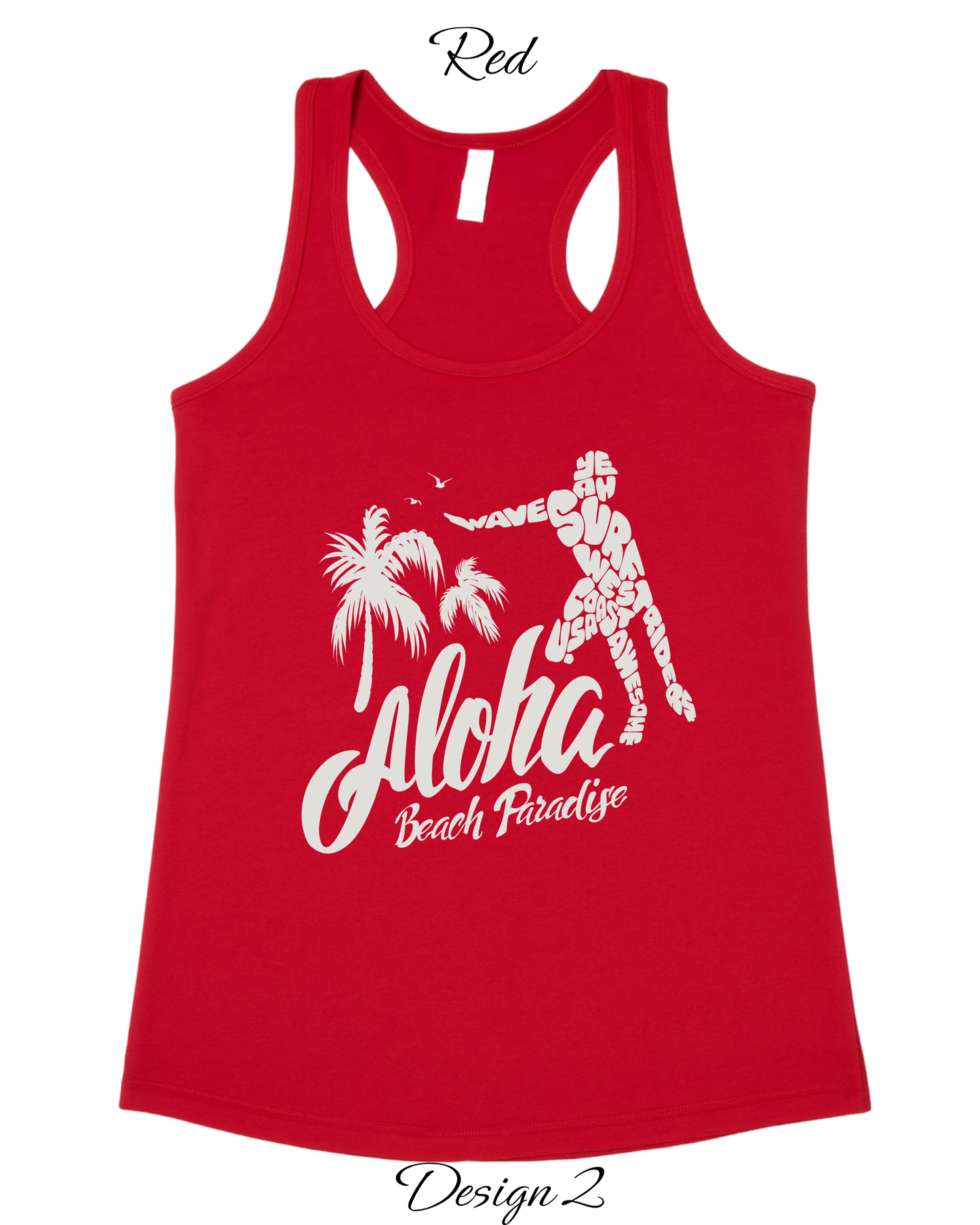 Custom Women's Tank Tops & Tees | Summer, Surfing, & Sunshine Inspired Tee