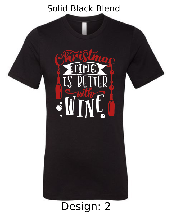 Shirts Men's Customized T-Shirts | Christmas Funny Drinking Themed Tee