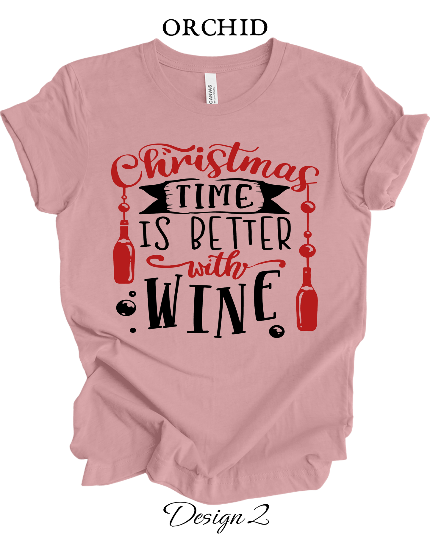 Custom Tee Unisex Crew Neck T-Shirts | Christmas Funny Drinking Inspired Tee