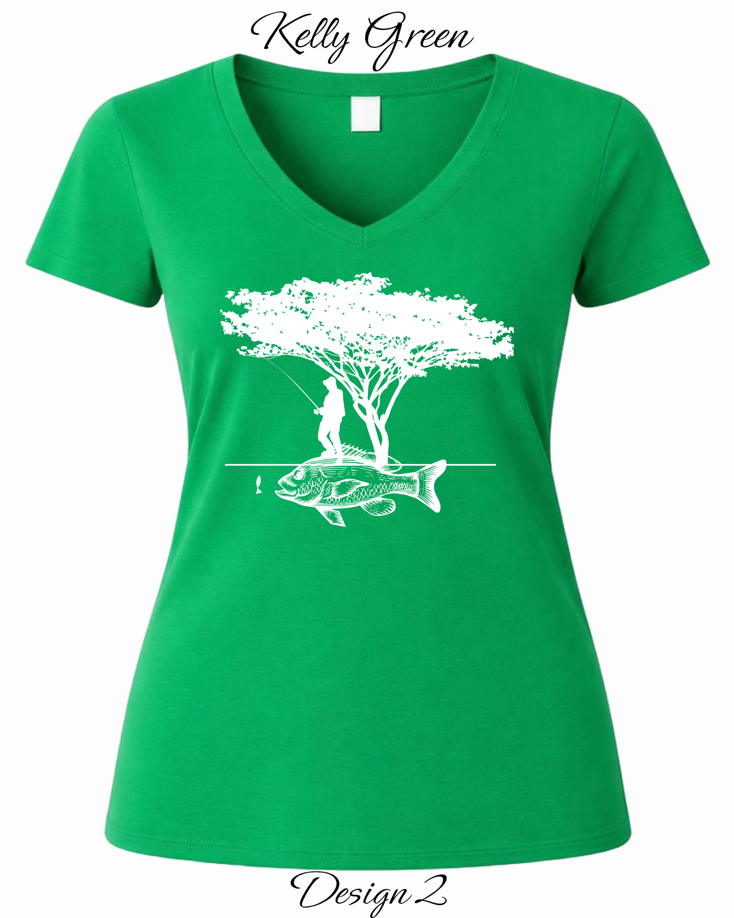 Custom Women's Tank Tops & Tees | Fishing Inspired Tee