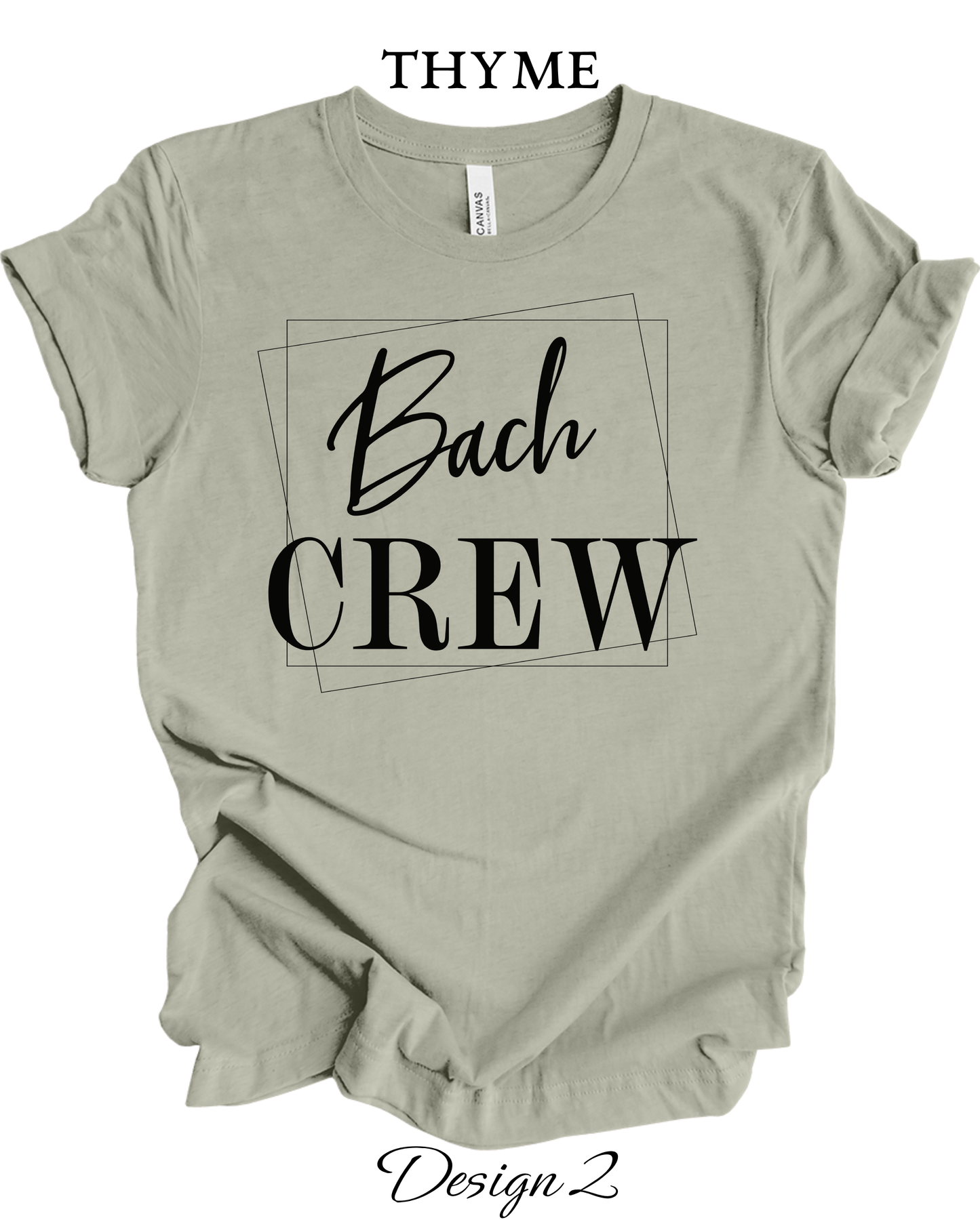 Custom Tee Unisex Crew Neck T-Shirts | Bride, Bachelorette, Brides Maid Group Wedding Shirts