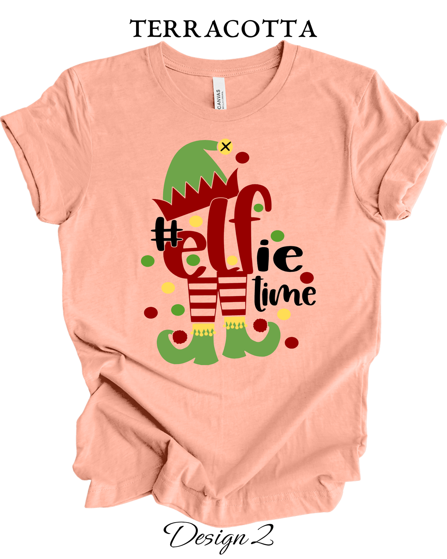 Custom Tee Unisex Crew Neck T-Shirts | Christmas Funny Elf Inspired Tee