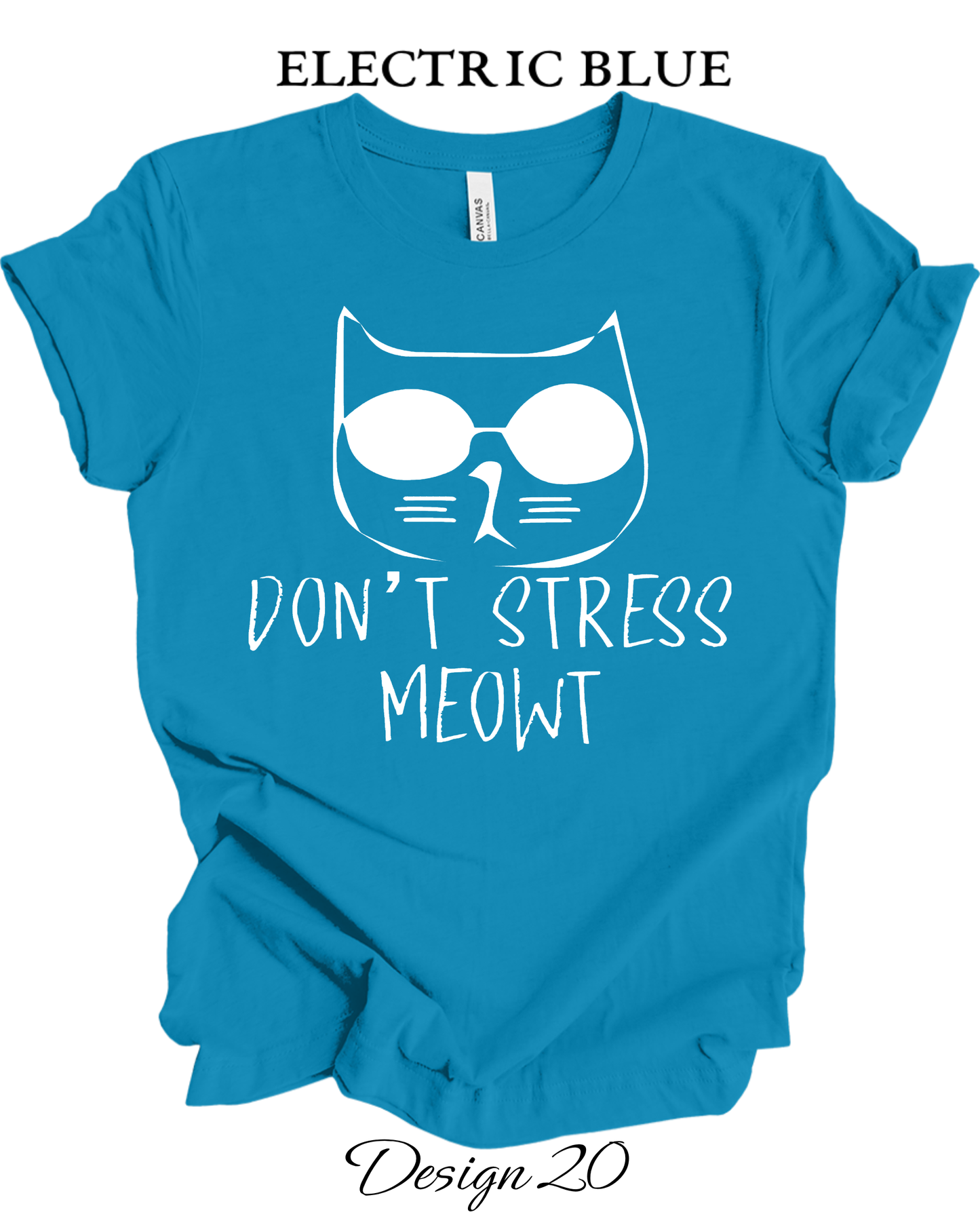 Custom Tee Unisex Crew Neck T-Shirts  | Cat Inspired Tee